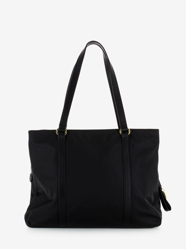 NANNINI - Borsa Liberty grande in nylon nero