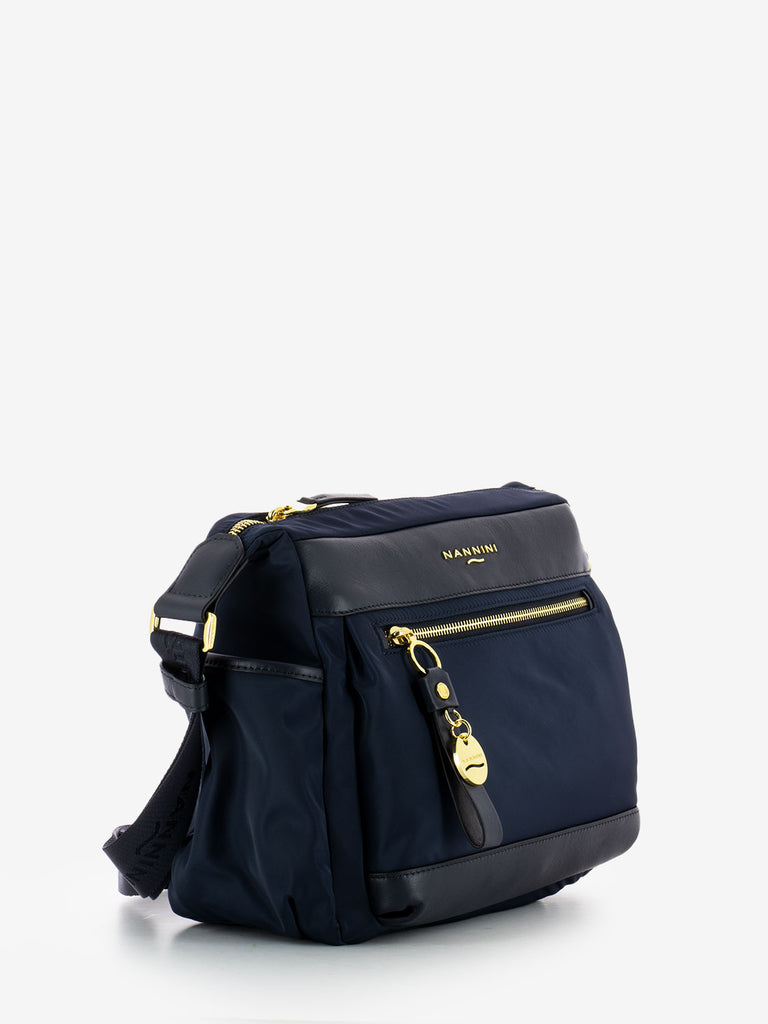 NANNINI - Borsa Liberty nylon navy