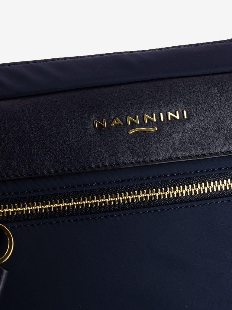 NANNINI - Borsa Liberty nylon navy