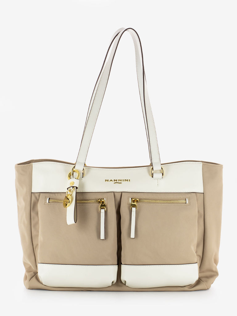 NANNINI - Borsa Liberty tasche beige / offwhite