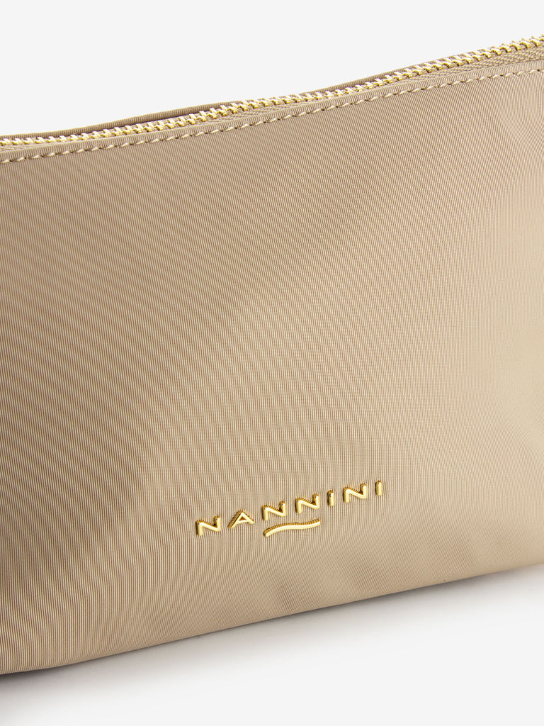 NANNINI - Borsa pochette Sara beige