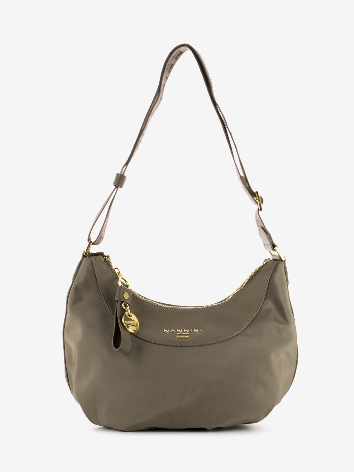 Borsa tracolla Liberty nylon caracas taupe