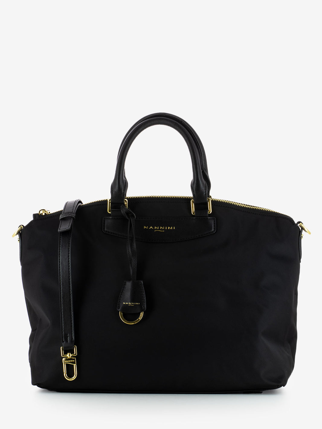 Borsa Elsa in nylon nero