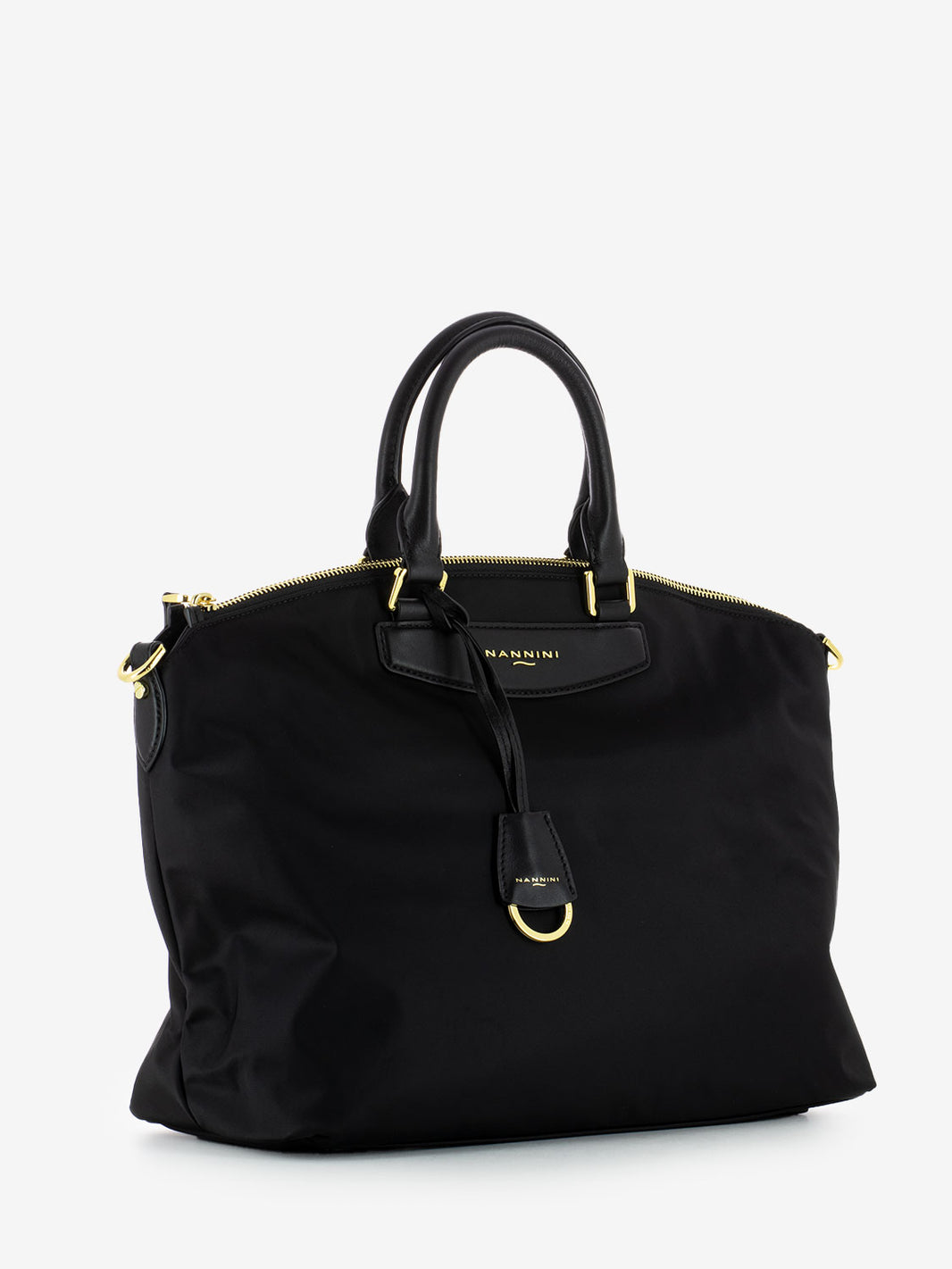 Borsa Elsa in nylon nero
