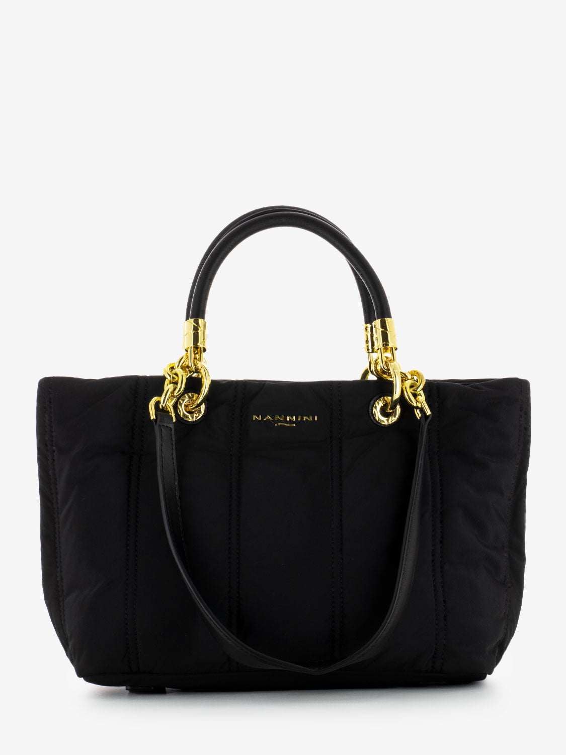 Borsa glassy S nero