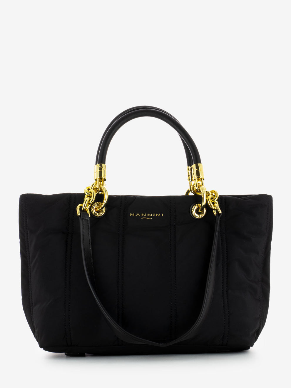 Borsa glassy S nero
