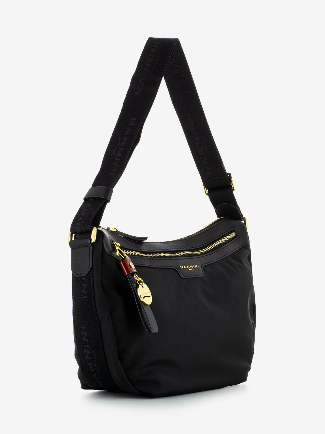 Borsa Liberty a spalla nero / rosso