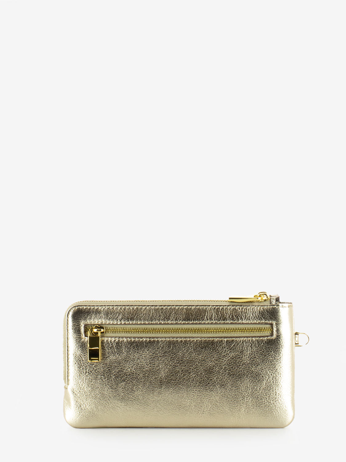 Portafoglio Wallis in pelle oro