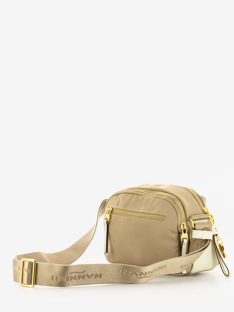 NANNINI - Tracolla Liberty beige / offwhite