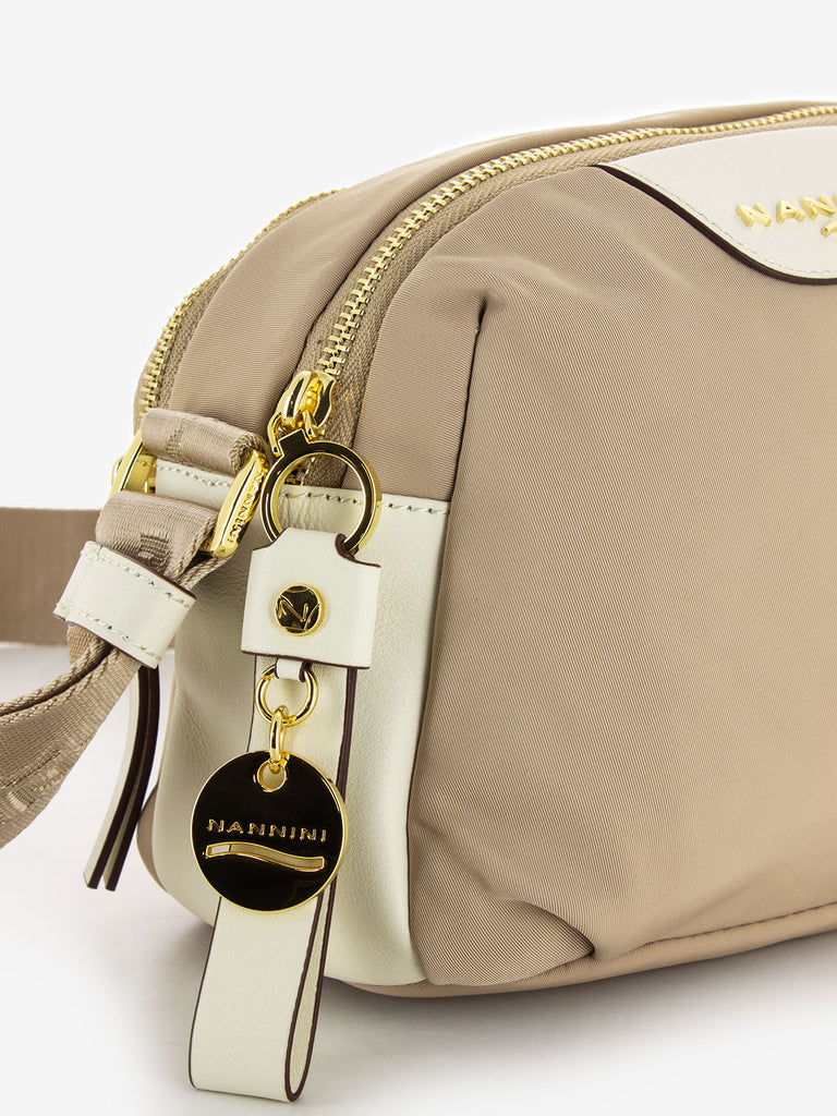 NANNINI - Tracolla Liberty beige / offwhite