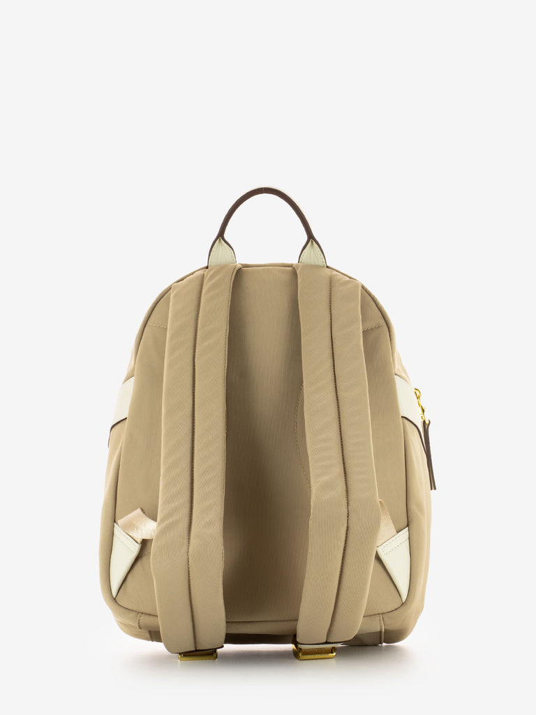 NANNINI - Zaino in nylon Liberty beige / offwhite