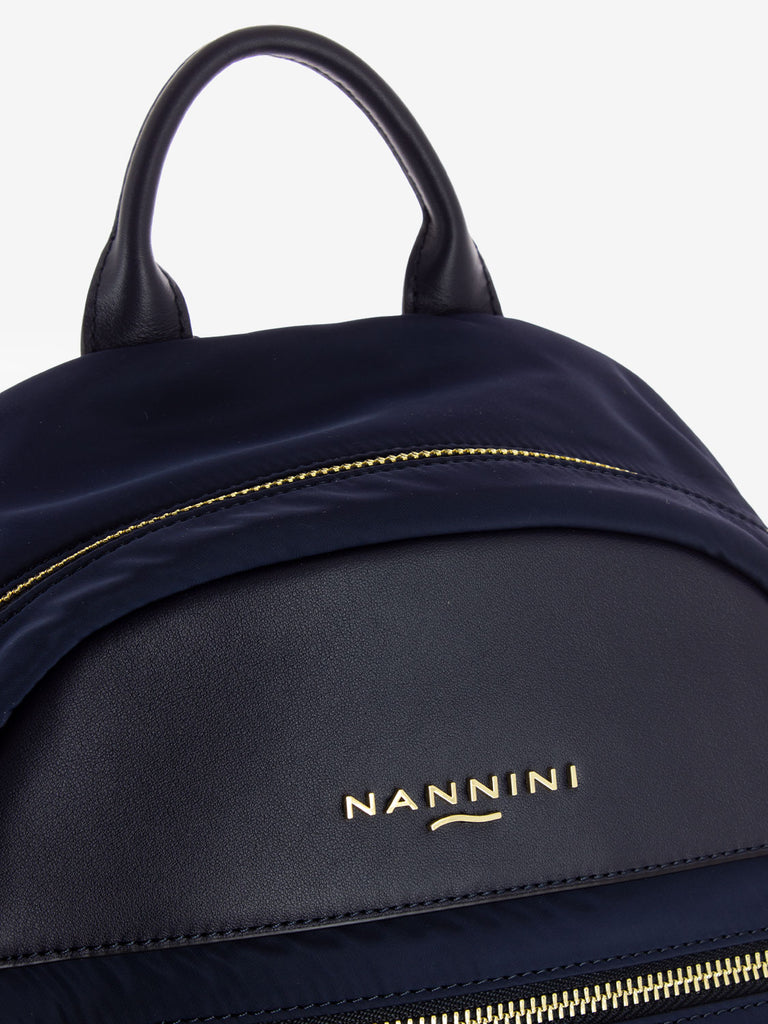 NANNINI - Zaino in nylon Liberty blu navy