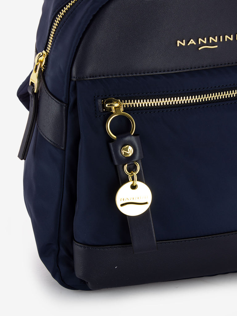 NANNINI - Zaino in nylon Liberty blu navy