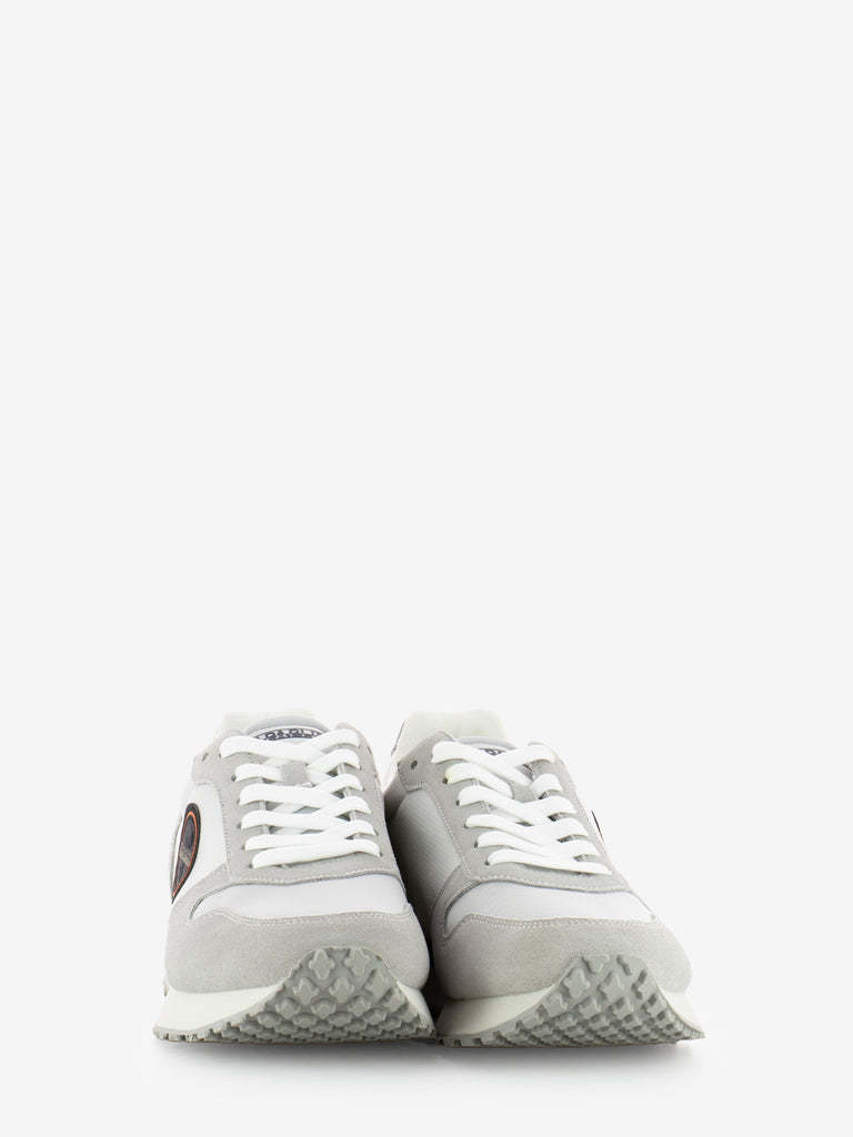 NAPAPIJRI - Sneakers in suede e nylon bright white