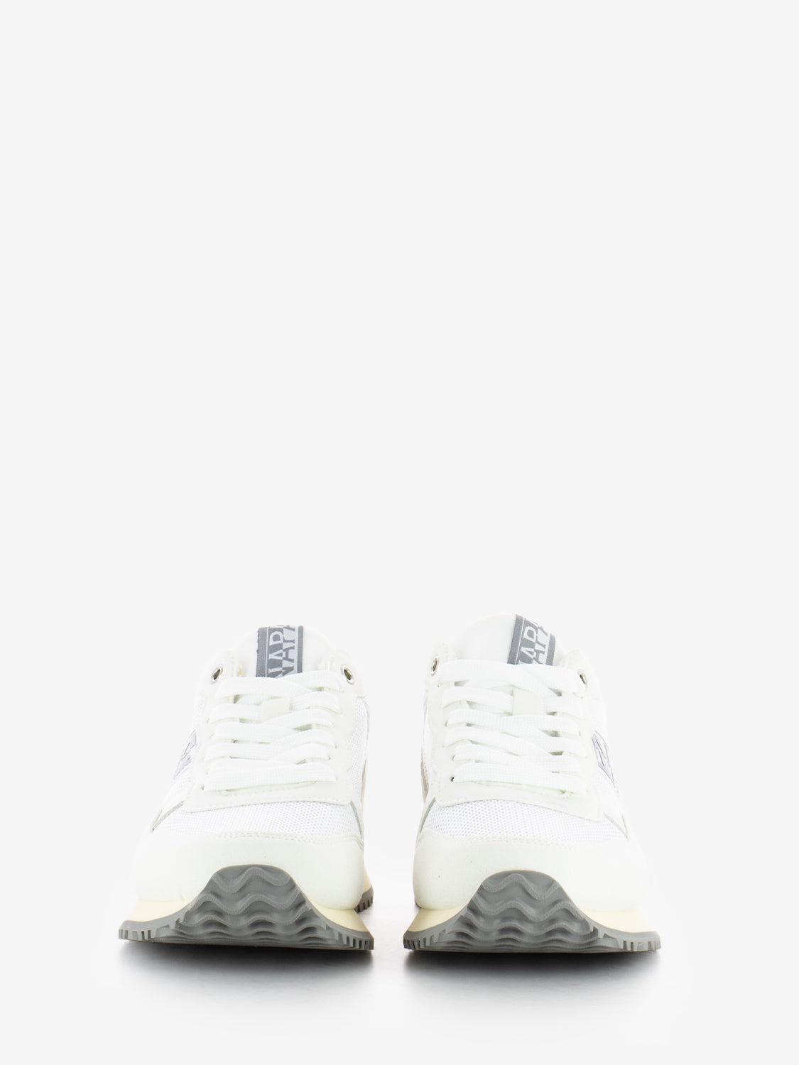 Sneakers W in mesh white / silver