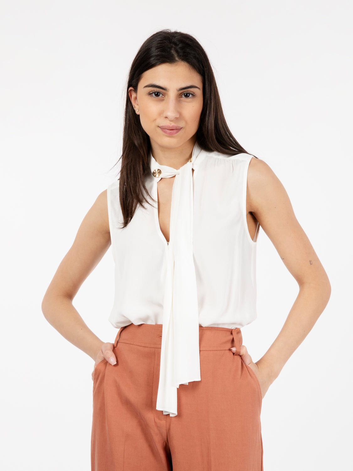 Blusa body Fergus ivory