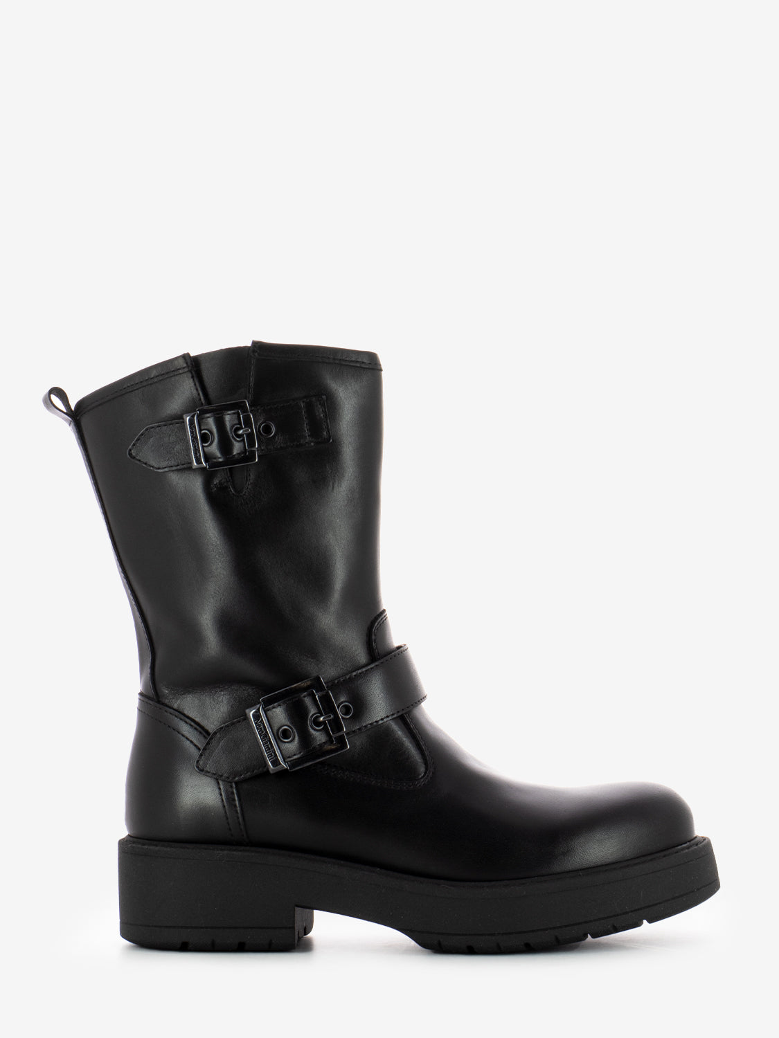 Biker Guanto Pula nero
