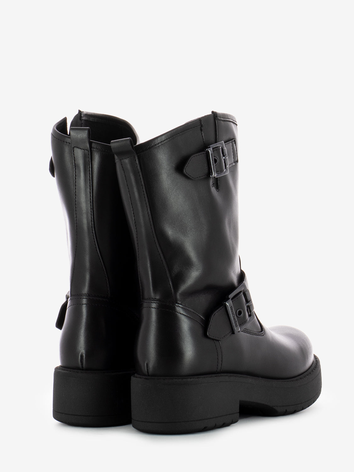 Biker Guanto Pula nero