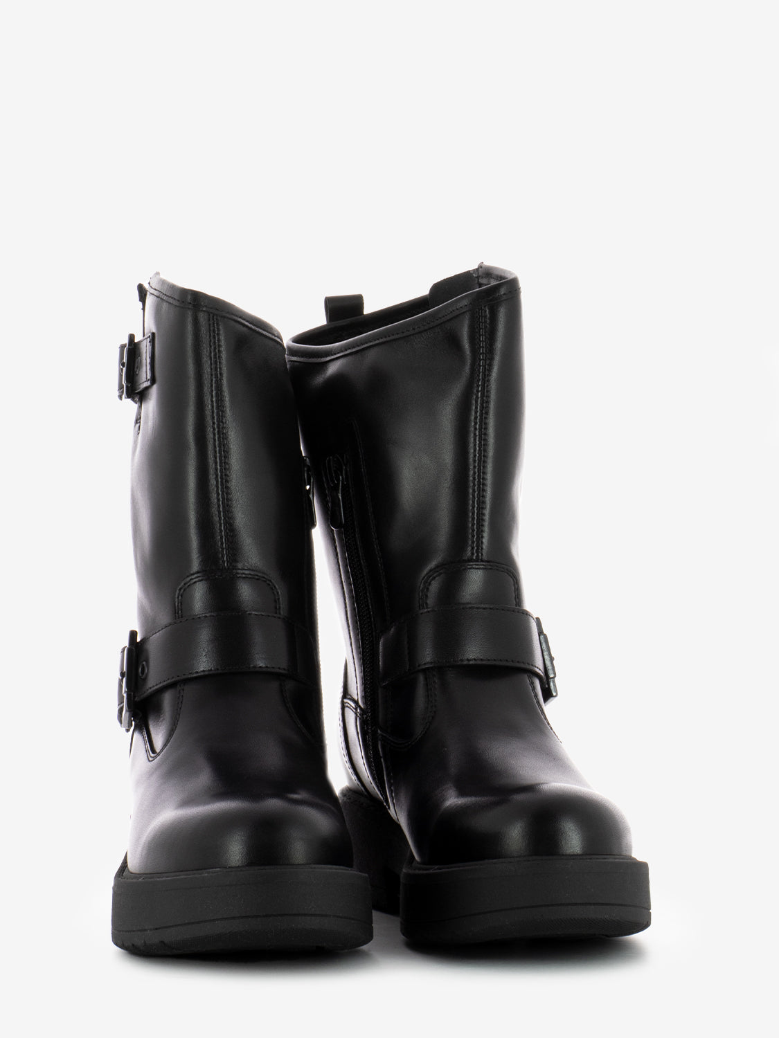 Biker Guanto Pula nero