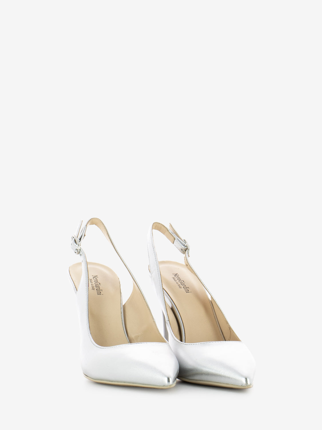 Chanel laminato argento