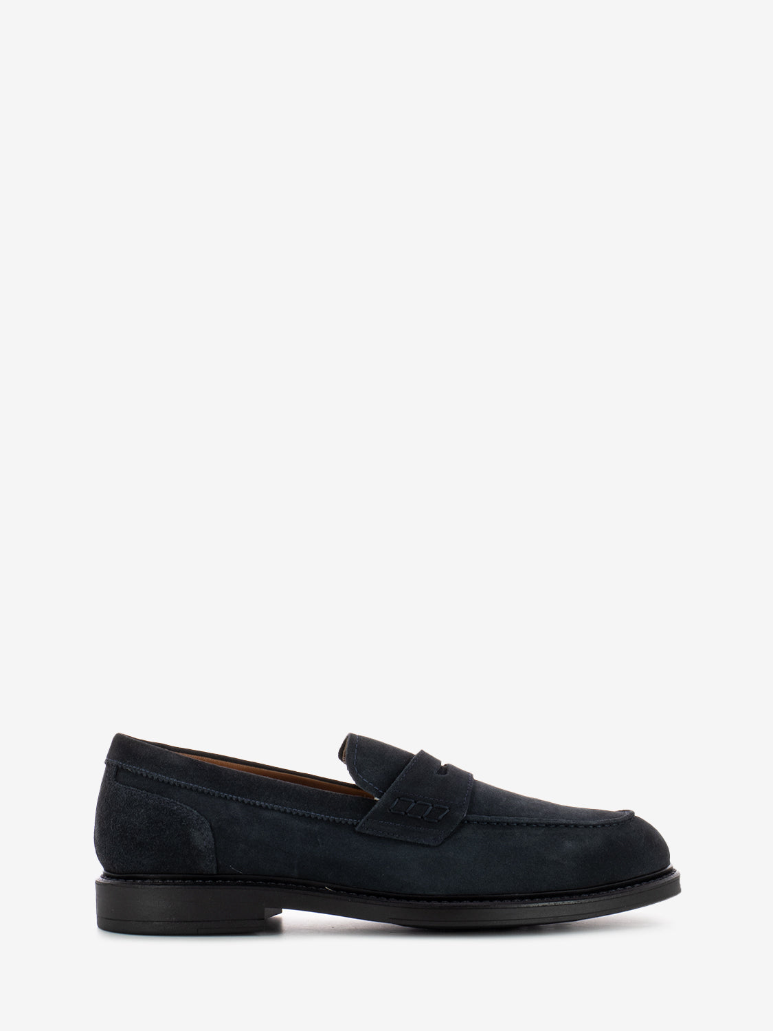 Arold blue suede loafers