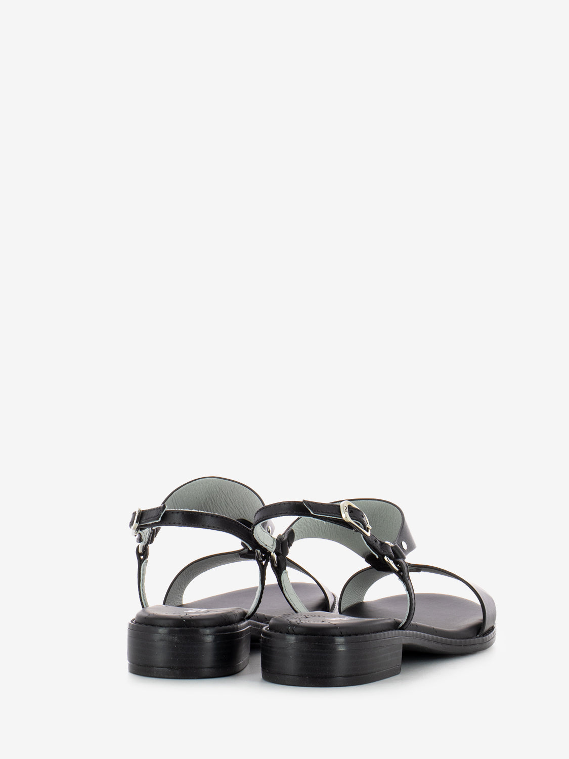 Sandali Tamigi in pelle nera