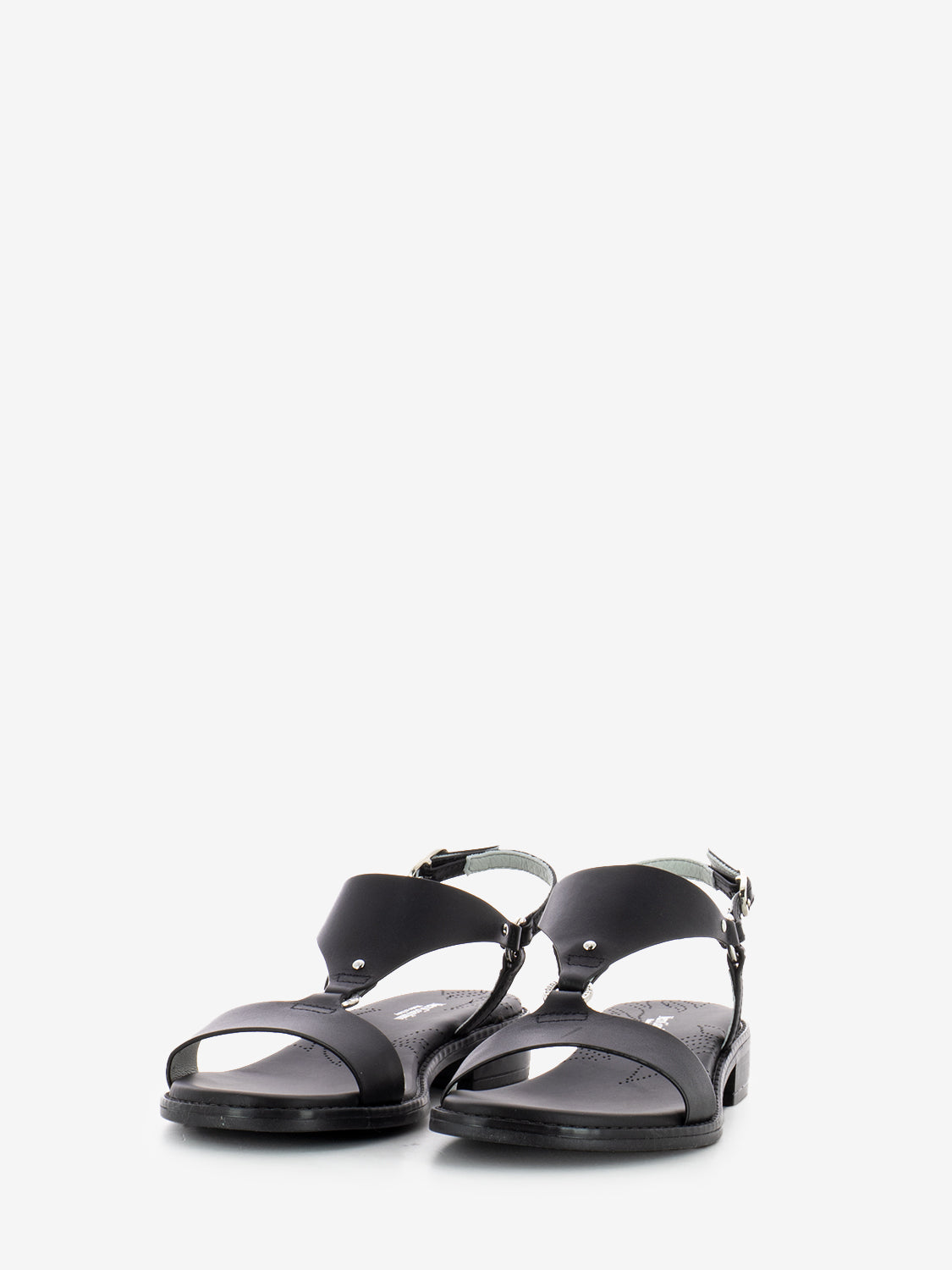 Sandali Tamigi in pelle nera