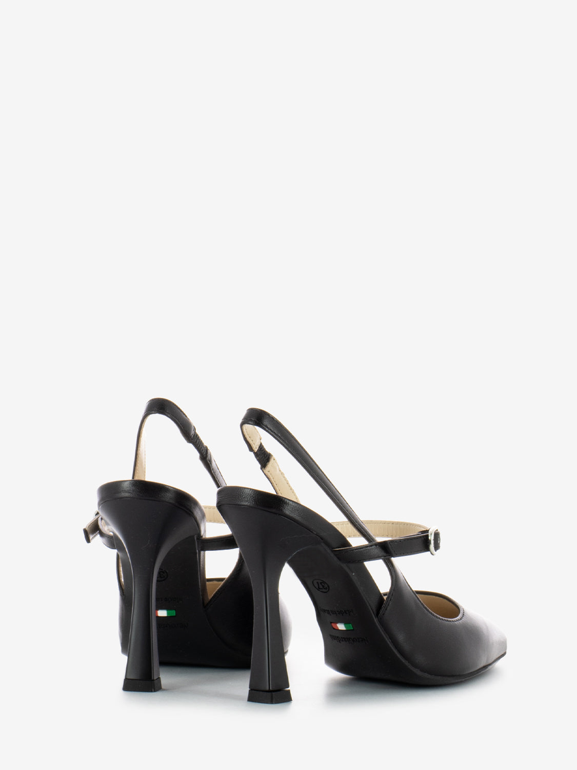 Slingback Pandora cinturino nappa nero