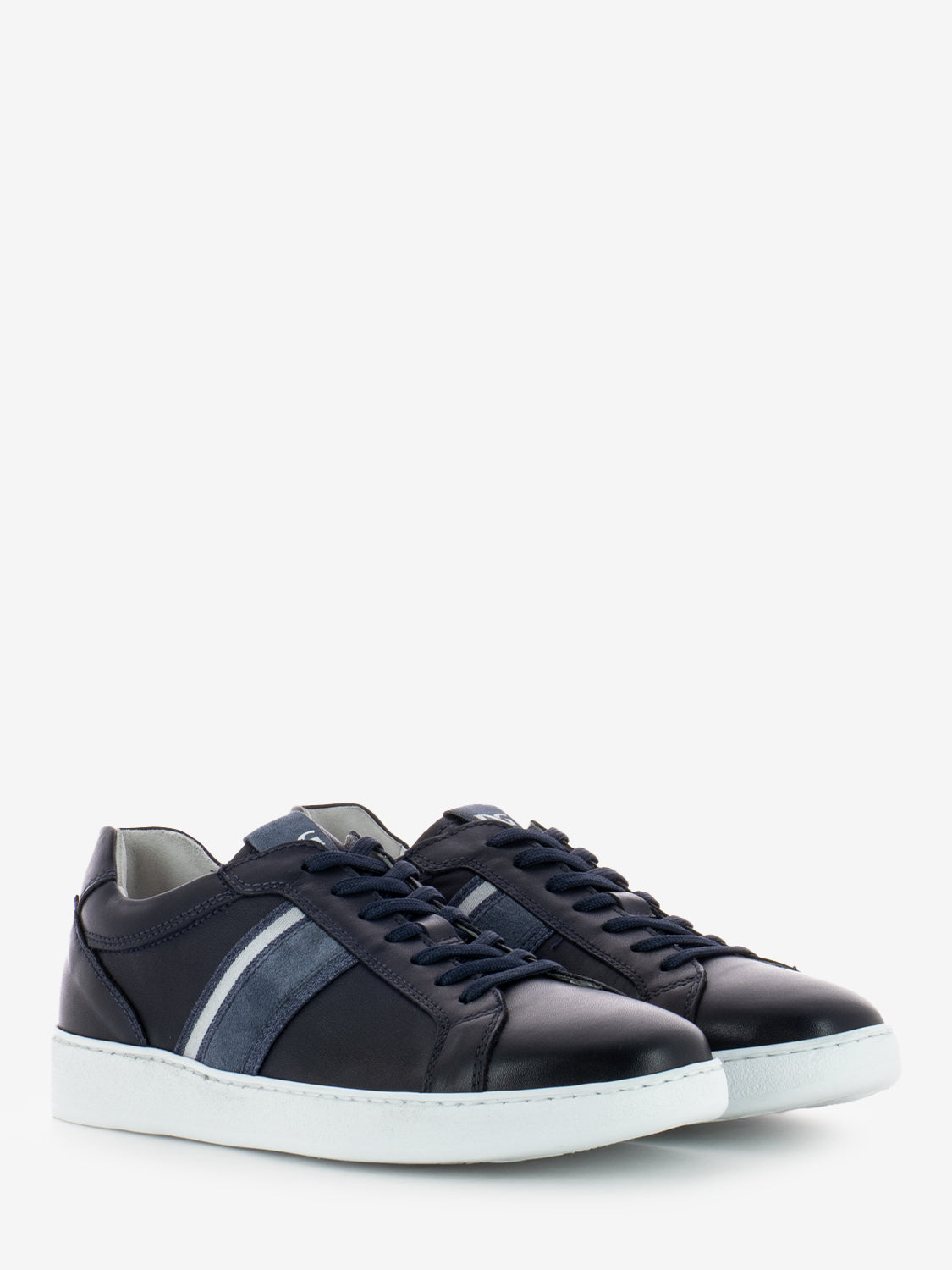 Sneaker Sauvage blu velour avio