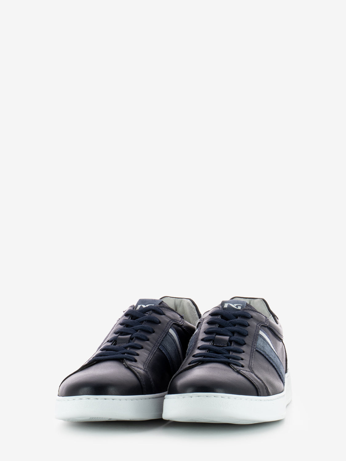 Sneaker Sauvage blu velour avio