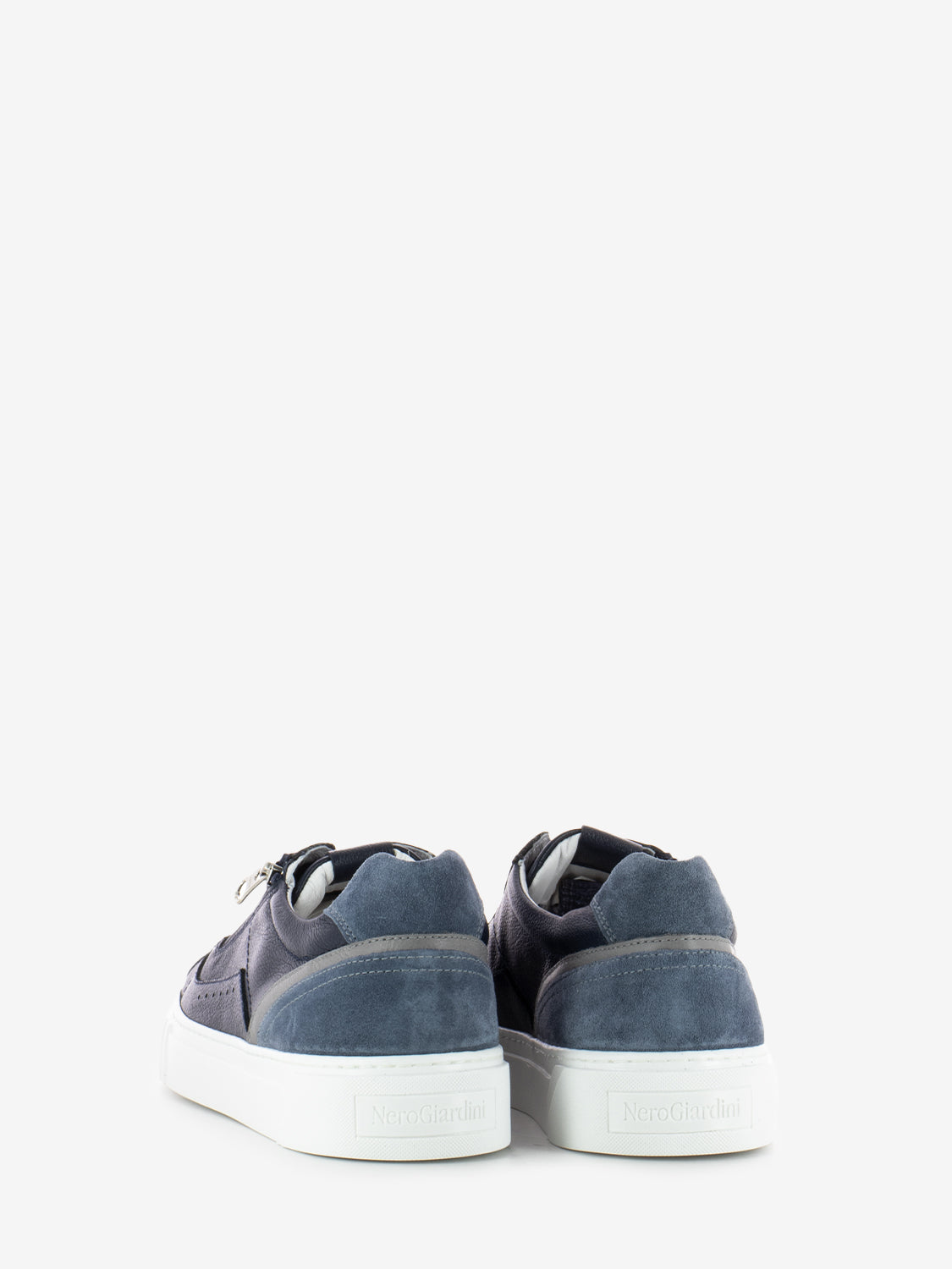 Sneaker Dollarino blu velour / avio