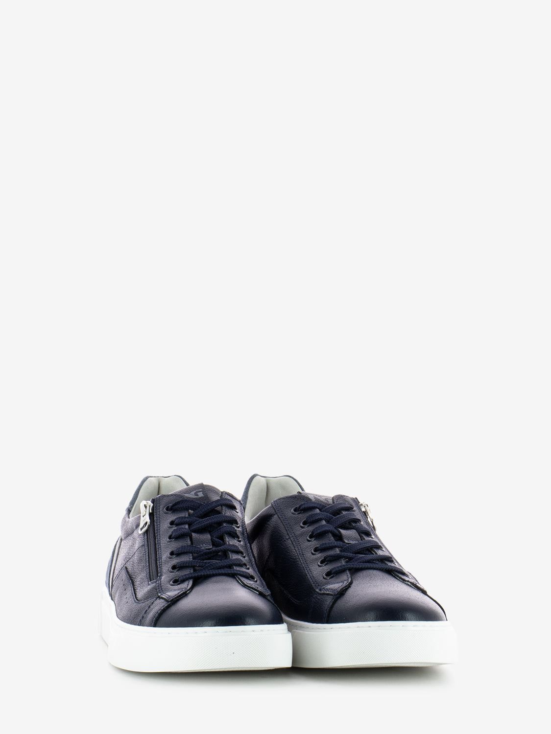 Sneaker Dollarino blu velour / avio