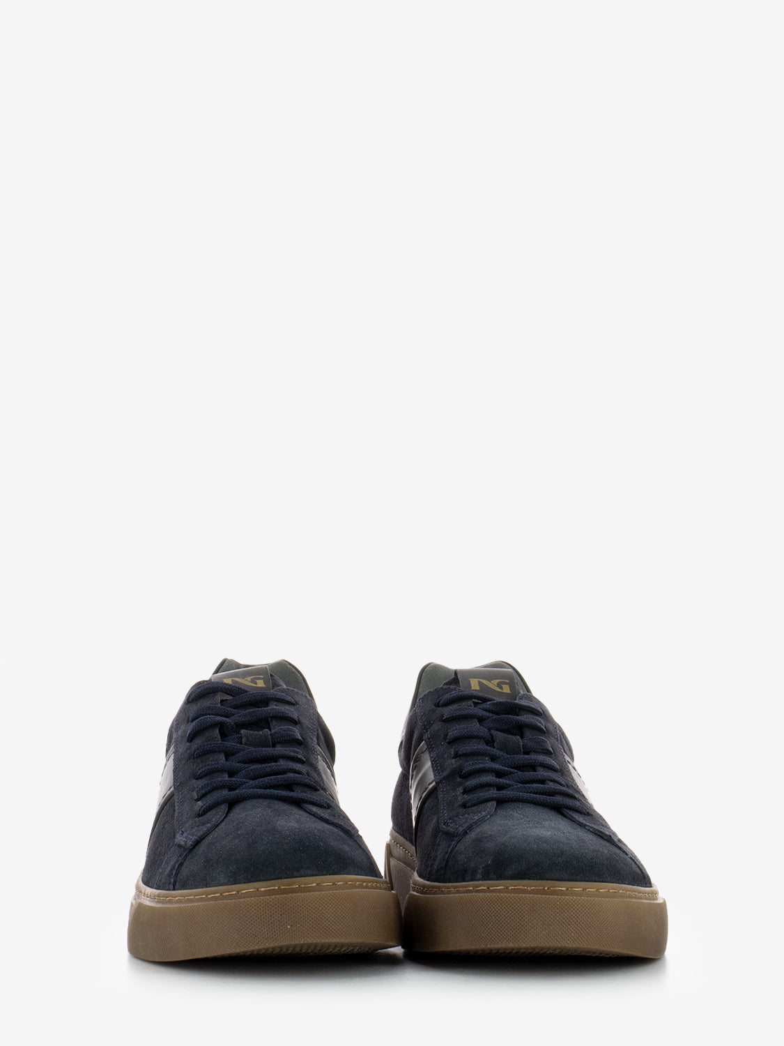Sneakers in camoscio Arold blu