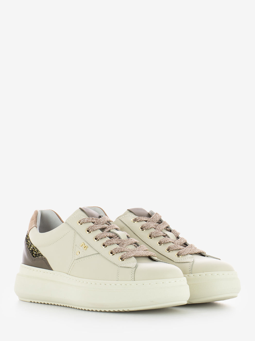 VELVET MILK LEATHER SNEAKERS I514160D_710