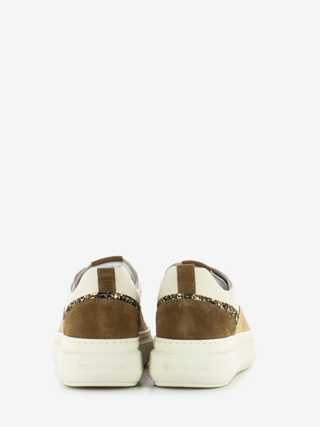 Sneakers Velvet Velour ambra / malto