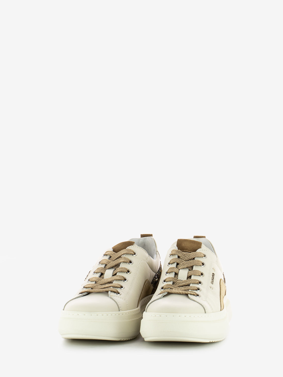 Sneakers Velvet Velour ambra / malto