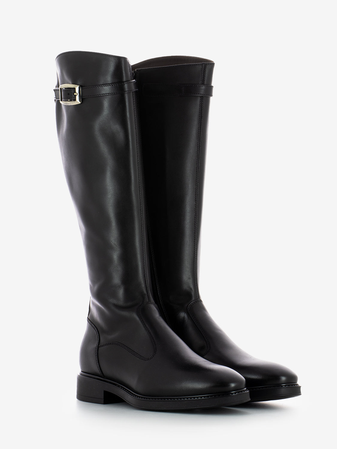 BLACK GLOVE BUCKLE BOOT I514713D_100