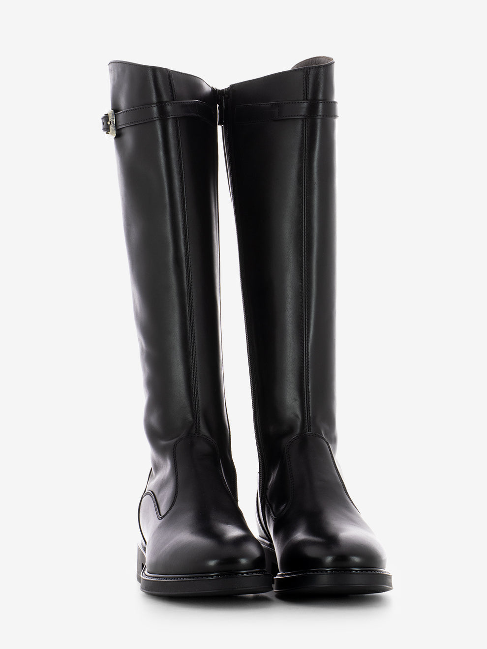 BLACK GLOVE BUCKLE BOOT I514713D_100