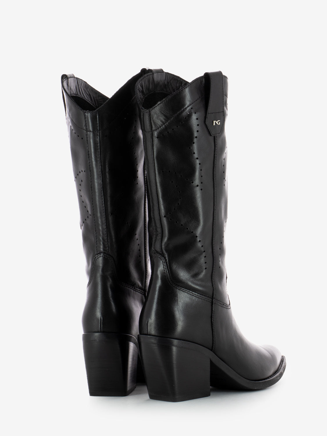 Stivale texano sauvage nero