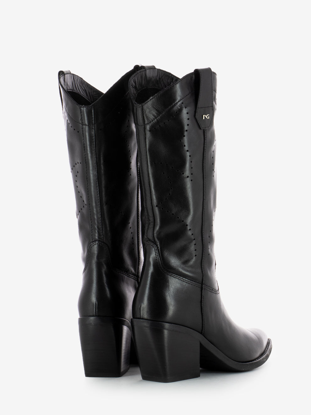Stivale texano sauvage nero