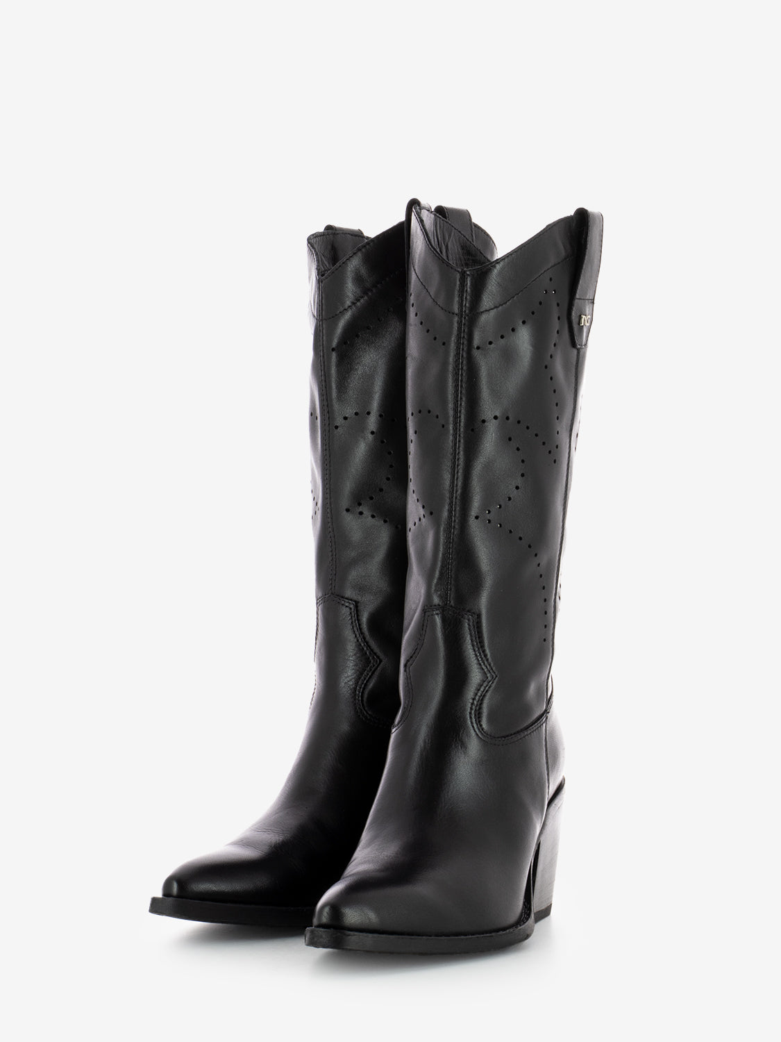 Stivale texano sauvage nero
