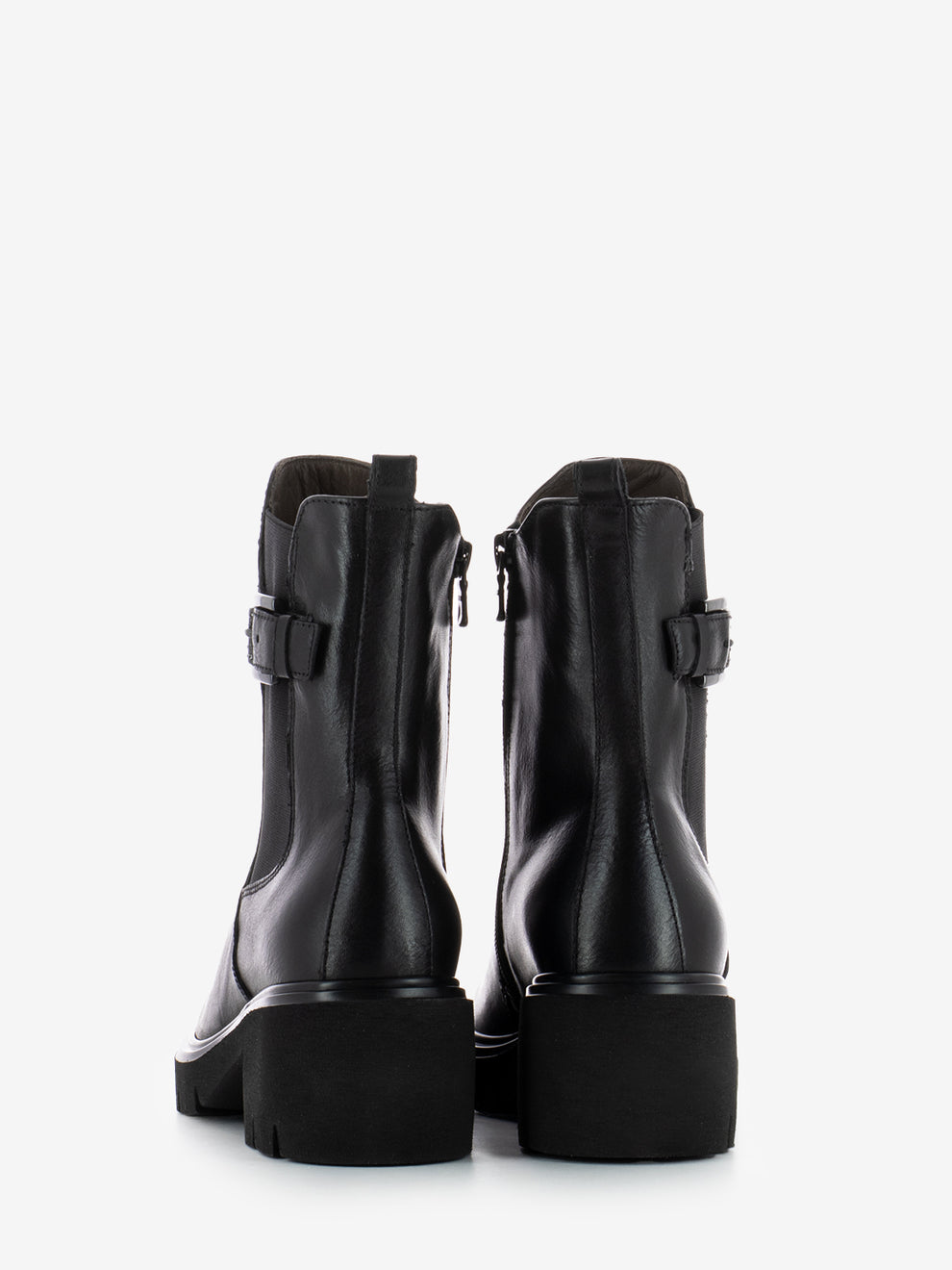 SAGAR DECO BLACK HEEL ANKLE BOOT I514814D_100