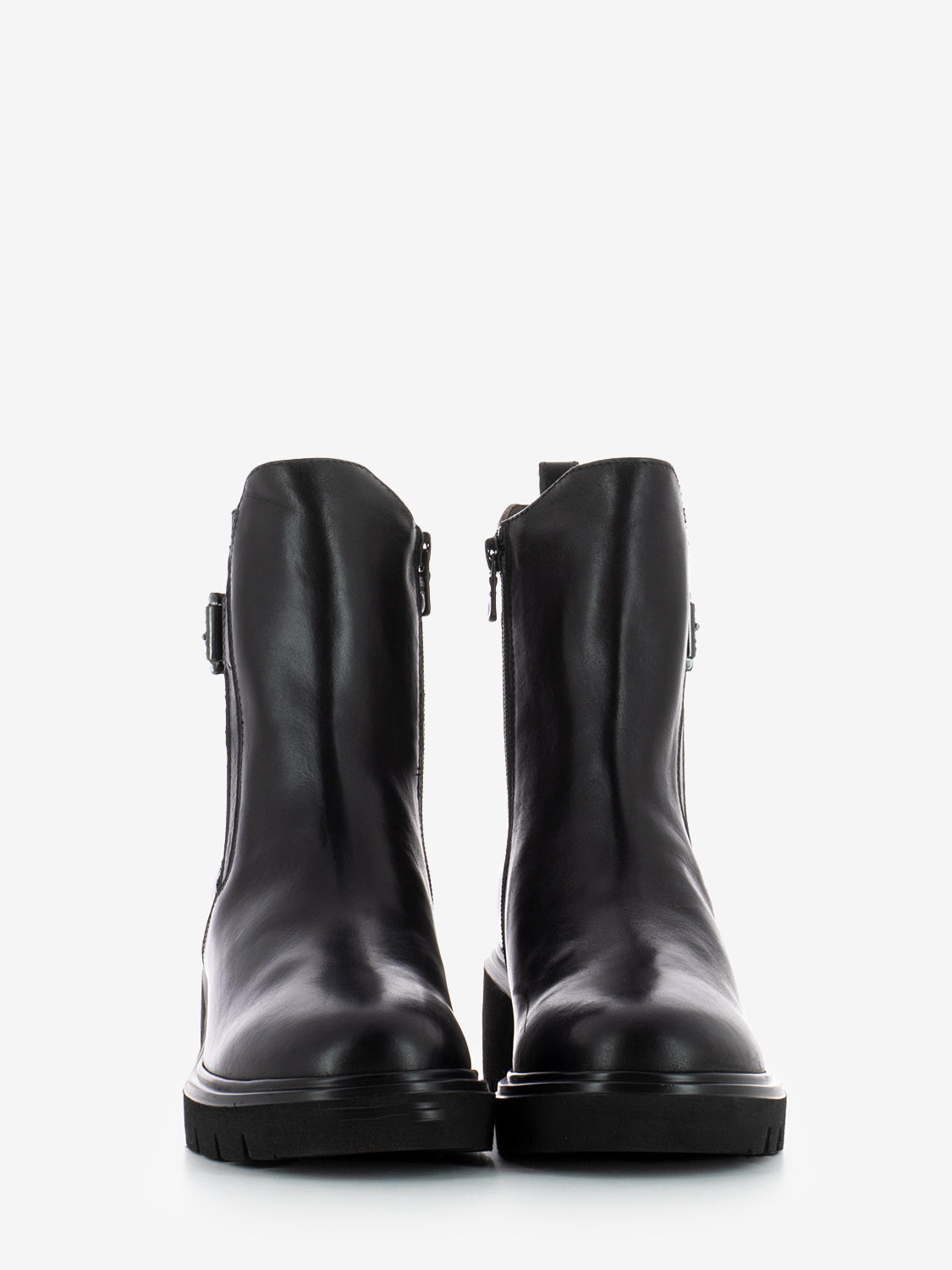 SAGAR DECO BLACK HEEL ANKLE BOOT I514814D_100