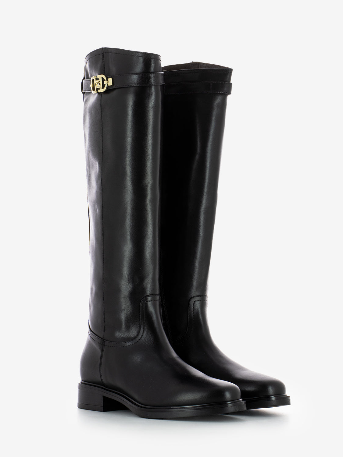 BLACK MOUSSE BUCKLE BOOT I514703D_100
