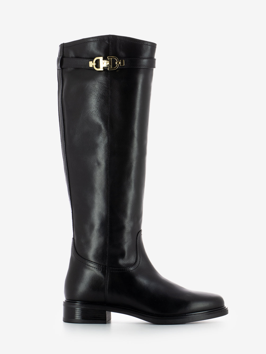 BLACK MOUSSE BUCKLE BOOT I514703D_100