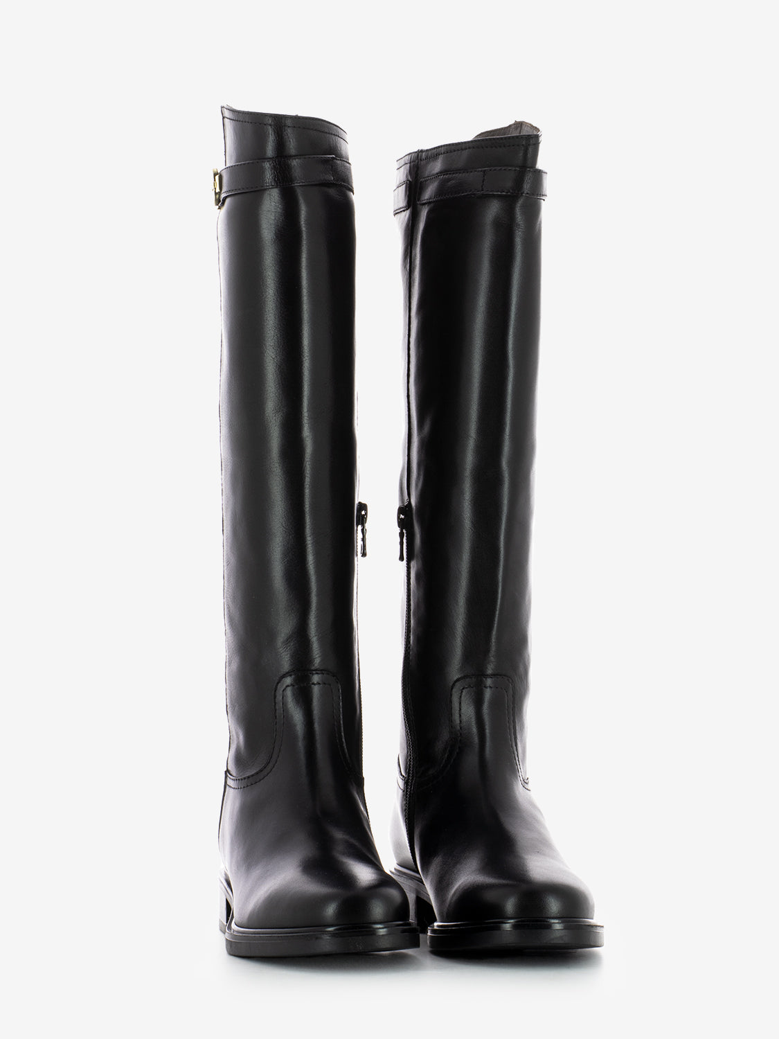BLACK MOUSSE BUCKLE BOOT I514703D_100
