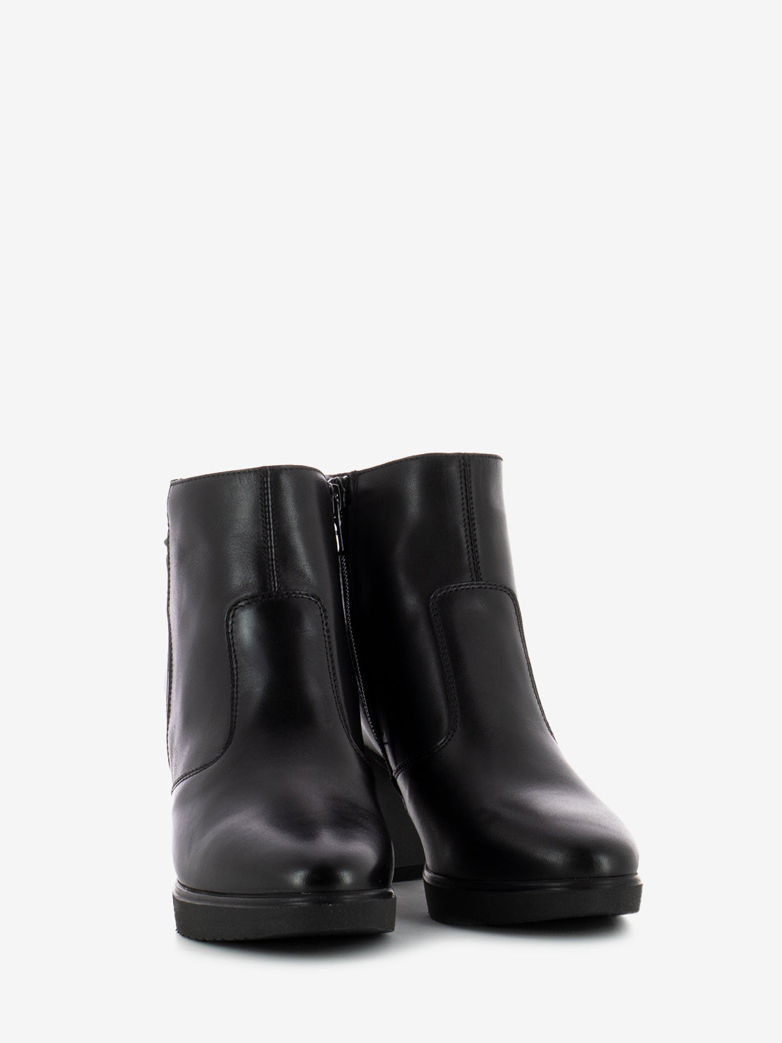 Black Lesina Glove Ankle Boots