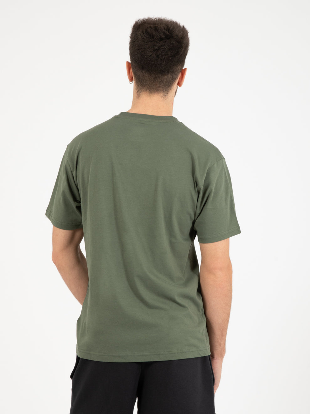 Essentials Stacked Logo T-Shirt green