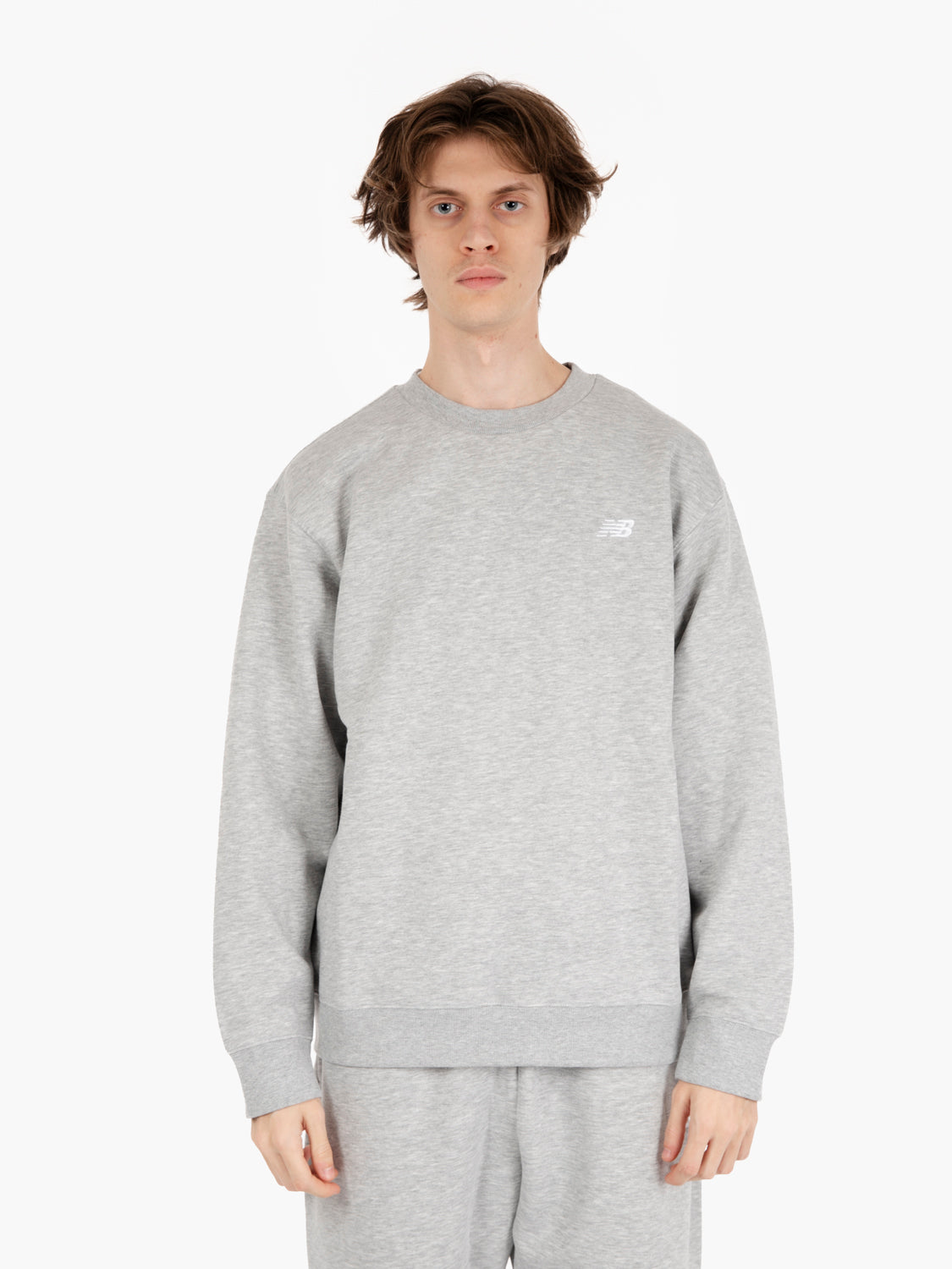 Felpa girocollo sport essentials athletic grey