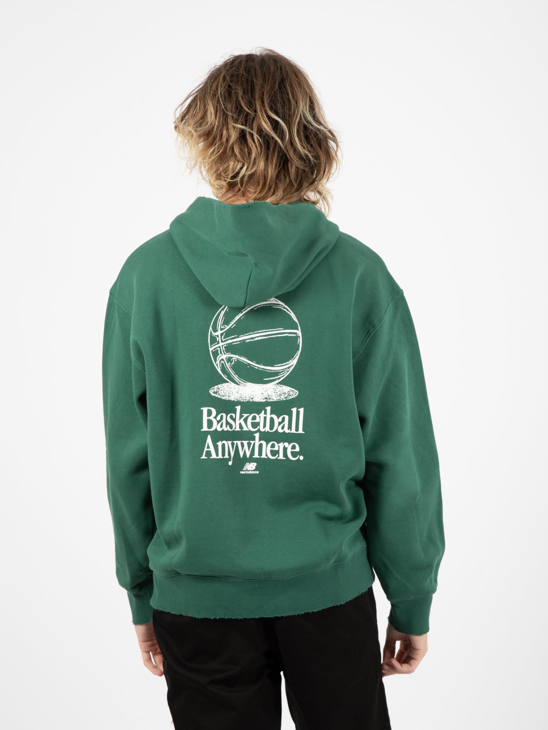 Felpa Hoodie forest green